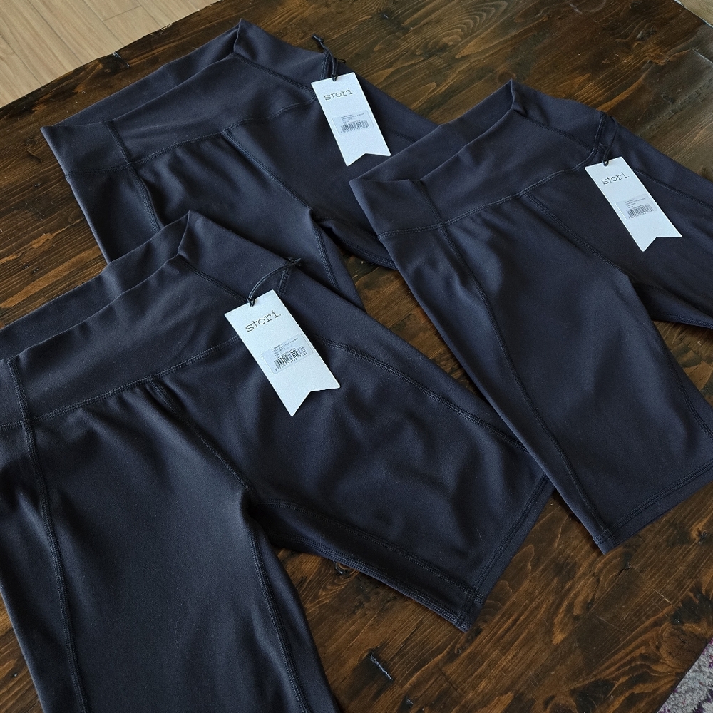 NEW "Set of 3" Stori Unscriped Fitted 7" Shorts